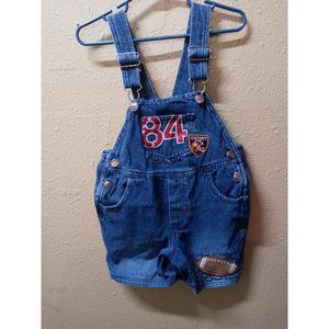 Simply Basic vintage overalls Victory football 84 size 3T